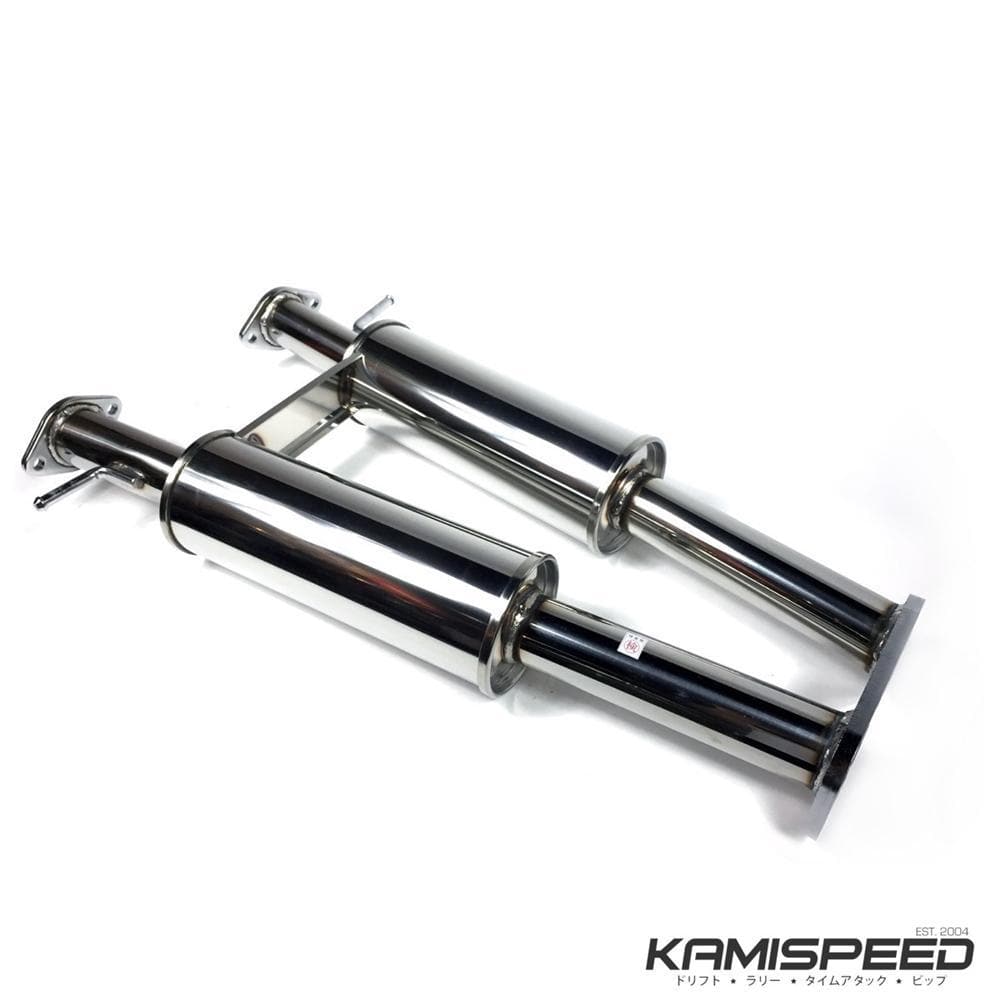 HKS 09-21 Nissan 370z Dual Hi-Power Ti. Tip Catback Exhaust (SUS304 NO COATING)