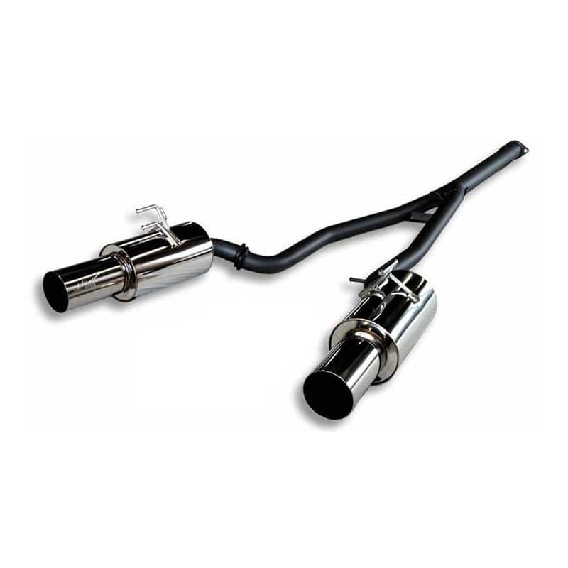 HKS 08-09 Evo 10 Hi-Power Dual Tip Catback Exhaust