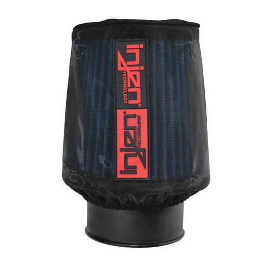 Injen Black Water Repellant Pre-Filter Fits X-1046 6-1/2in Base / 6in Tall / 5-1/4in Top