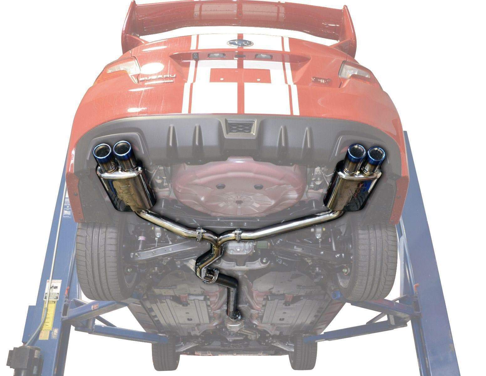 Injen 15-20 Subaru STI Cat Back Exhaust w/ Quad Titanium Tips