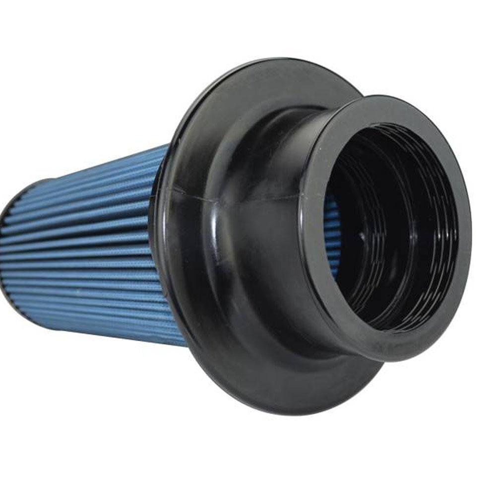 Injen SuperNano-Web Air Filter 3.50" ID, 6.5" Base / 8.80" Height / 5" Top (X-1114-BB)