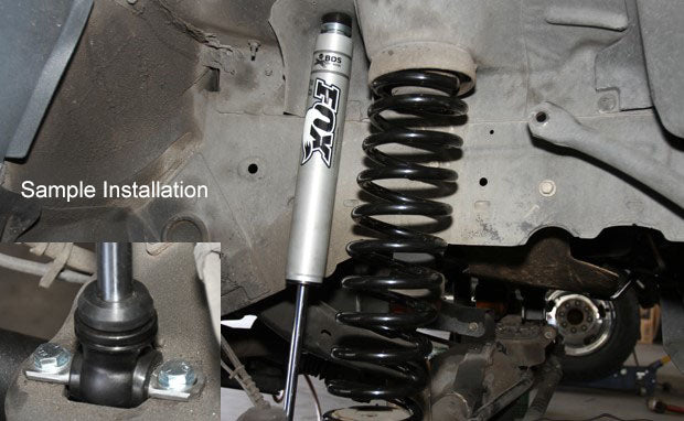 FOX 2.0 Perf Series Shocks Front Pair w/0-2" lift - 1994-2012 Dodge Ram 3500 4WD