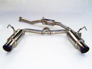 Invidia 00+ S2000 70mm Dual Titanium Tip Cat-back Exhaust