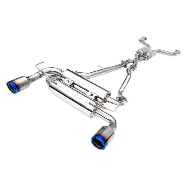 Invidia 02-08 Nissan 350z Gemini Rolled Titanium Tip Cat-back Exhaust