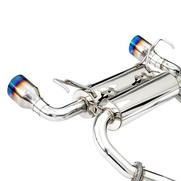 Invidia 03-08 Infiniti G35 Coupe Gemini Rolled Titanium Tip Cat-back Exhaust