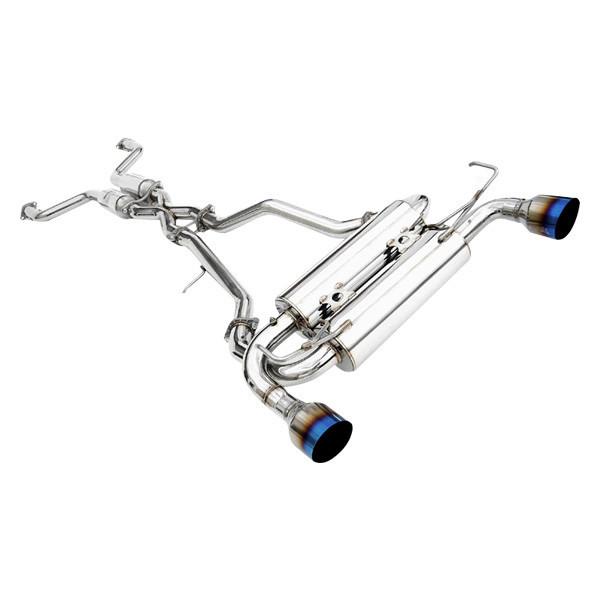 Invidia 03-08 Infiniti G35 Coupe Gemini Single Layer Titanium Tip Cat-back Exhaust