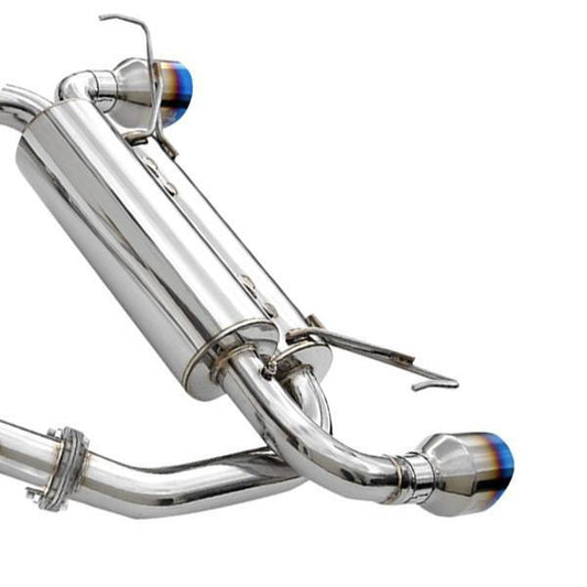 Invidia 03-08 Infiniti G35 Coupe Gemini Single Layer Titanium Tip Cat-back Exhaust