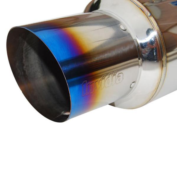 Invidia 03-06 Evo 76mm N1 Titanium Tip Cat-back Exhaust