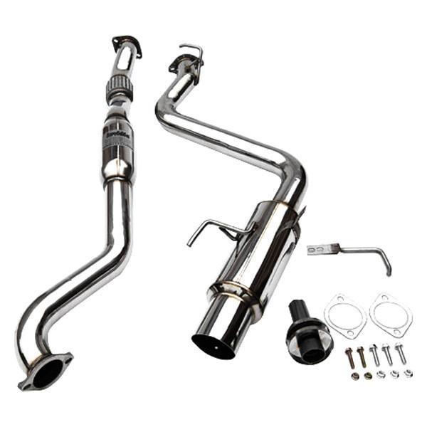 Invidia 08+ WRX Sedan 76mm (101mm tip) Single N1 SS Tip Cat-back Exhaust