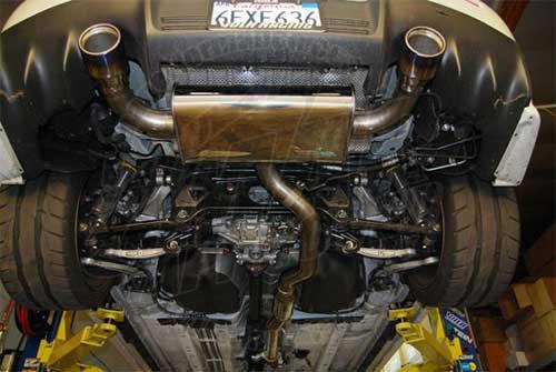 Invidia 09+ EVO 10 Q300 Titanium Tip Cat-back Exhaust