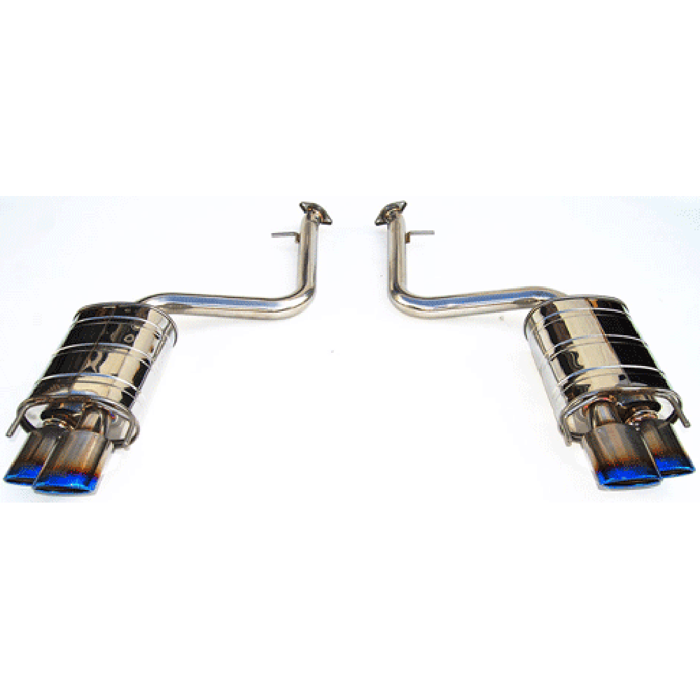 Invidia 15+ Lexus RC350/200T Titanium Quad Rolled Tip Axel-Back Exhaust