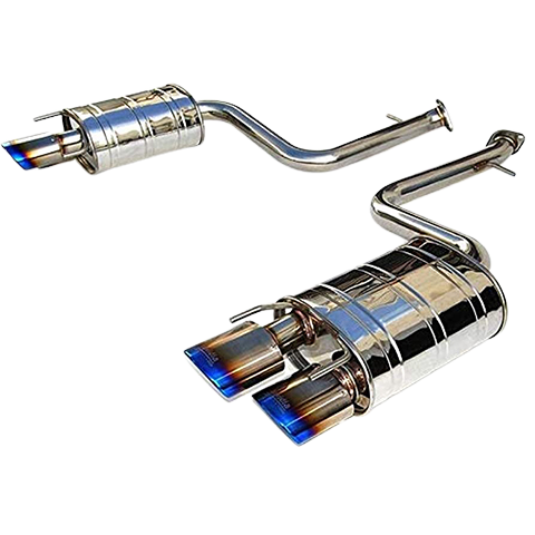 Invidia 15+ Lexus RC350/200T Titanium Quad Rolled Tip Axel-Back Exhaust