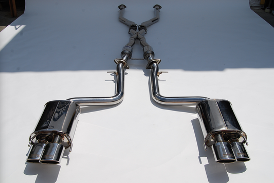 Invidia 14+ Lexus RCF Q300H w/ Rolled Stainless Steel Tips Cat-Back Exhaust