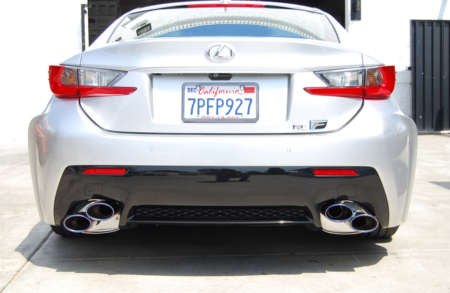 Invidia 14+ Lexus RCF Q300H w/ Rolled Titanium Tips Cat-Back Exhaust