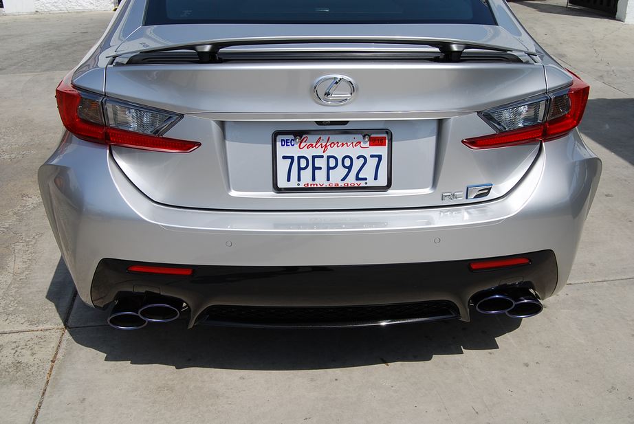 Invidia 14+ Lexus RCF Q300H w/ Rolled Titanium Tips Cat-Back Exhaust