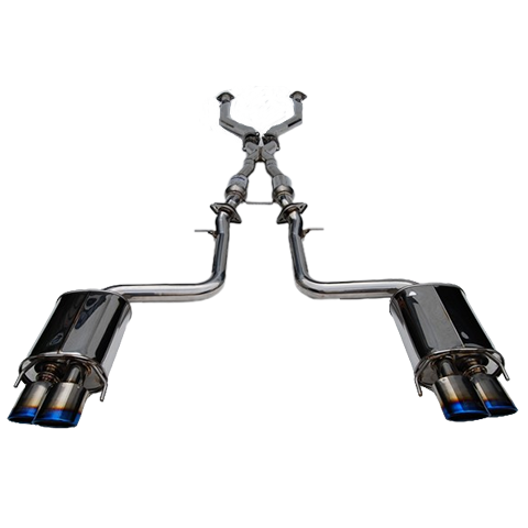 Invidia 14+ Lexus RCF Q300H w/ Rolled Titanium Tips Cat-Back Exhaust