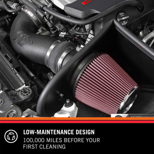 K&N AirCharger Air Intake System | 2011-2016 BMW 535i 3.0L (63-1132)