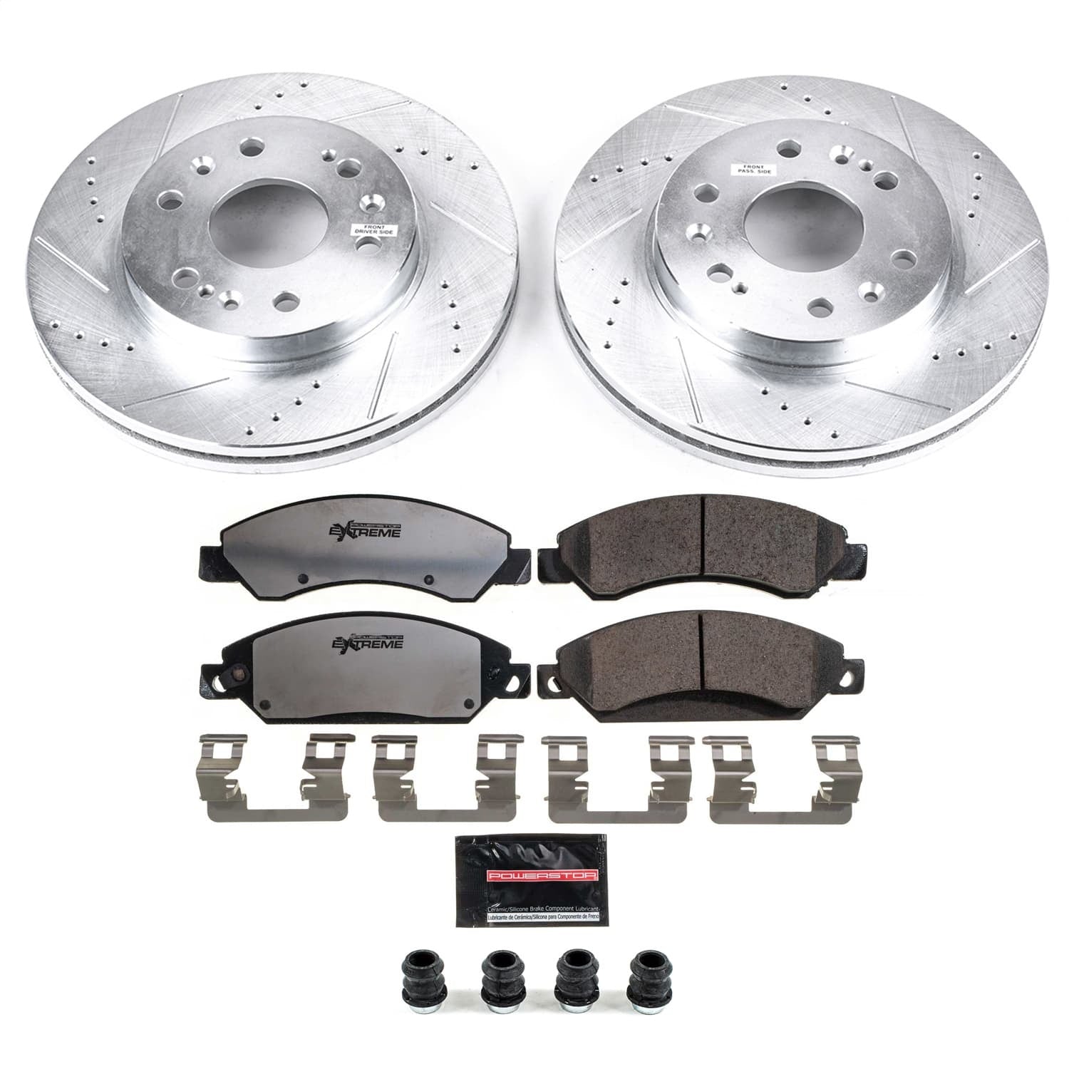 Power Stop 07-08 Cadillac Escalade Front Z36 Truck & Tow Brake Kit