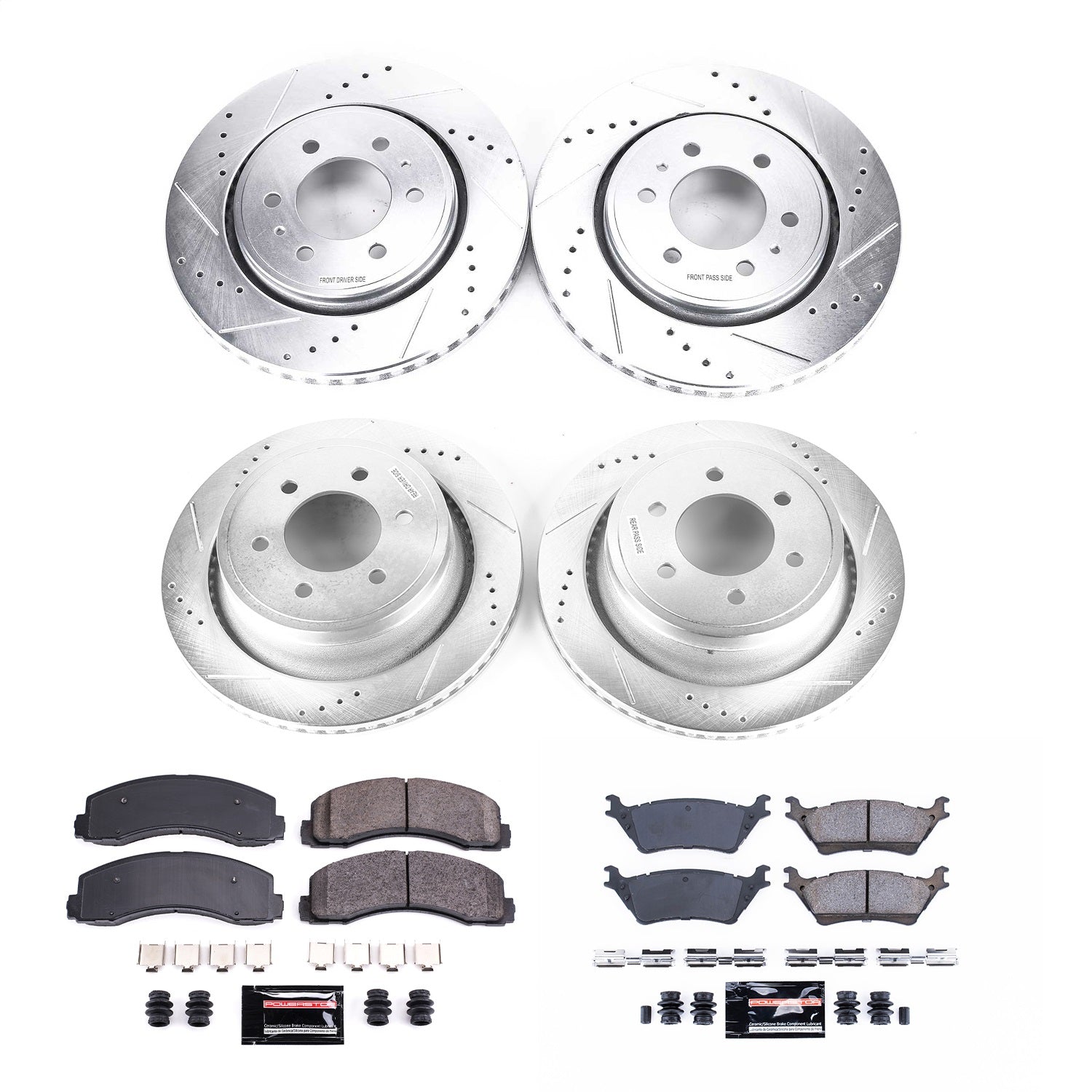Power Stop 12-18 Ford F-150 Front & Rear Z23 Evolution Sport Brake Kit