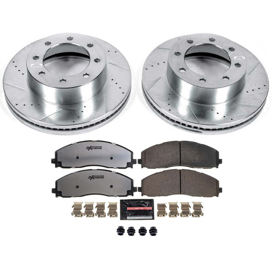 Power Stop 13-16 Ford F-450 Super Duty Front Z36 Truck & Tow Brake Kit