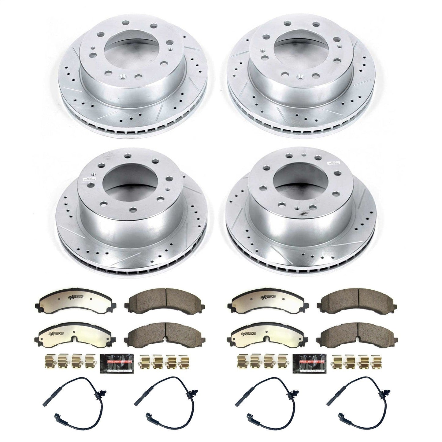 Power Stop 2020 GMC Sierra 2500 HD Front & Rear Z36 Truck & Tow Brake Kit