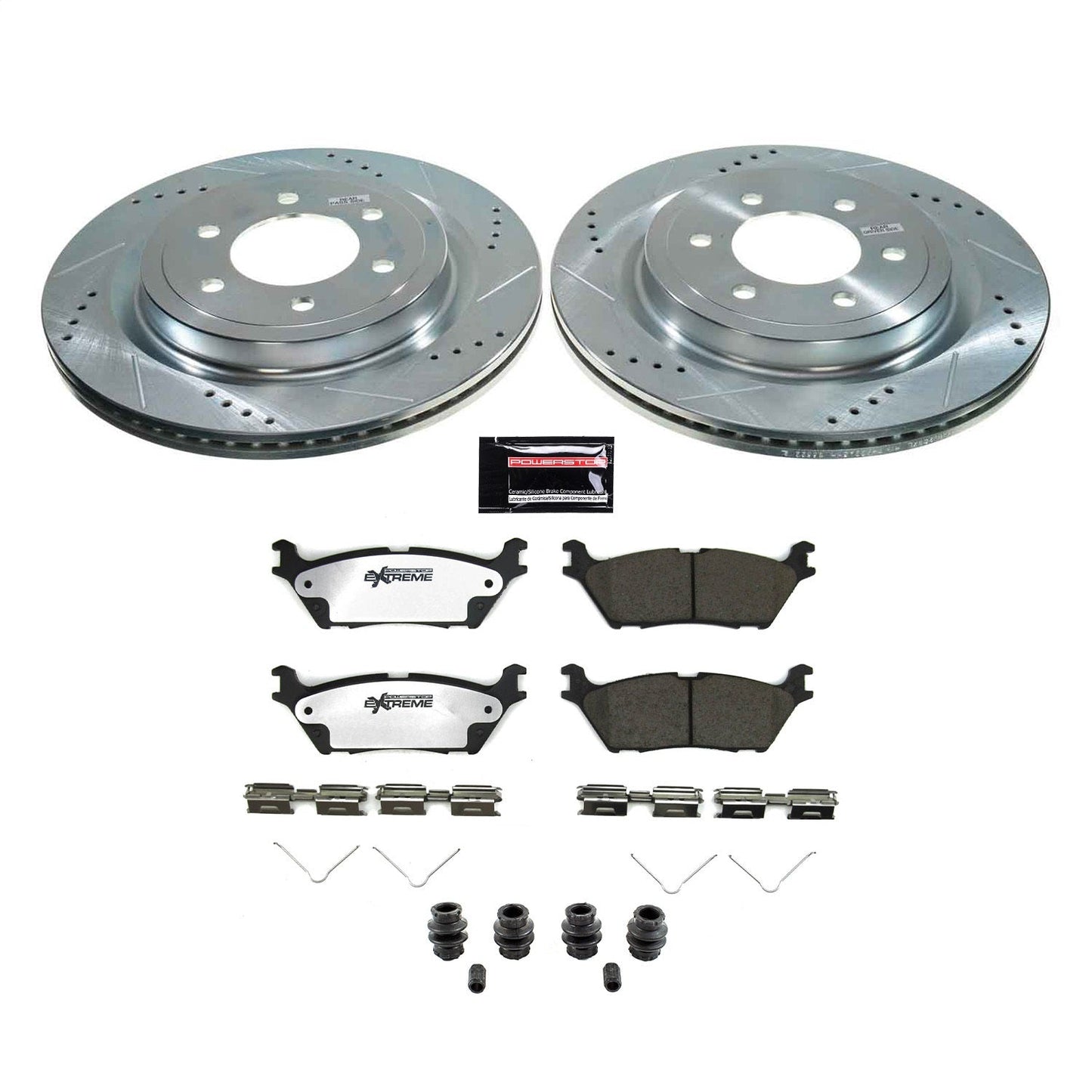 Power Stop 2021 Ford F-150 350mm Rear Z36 Truck & Tow Brake Kit