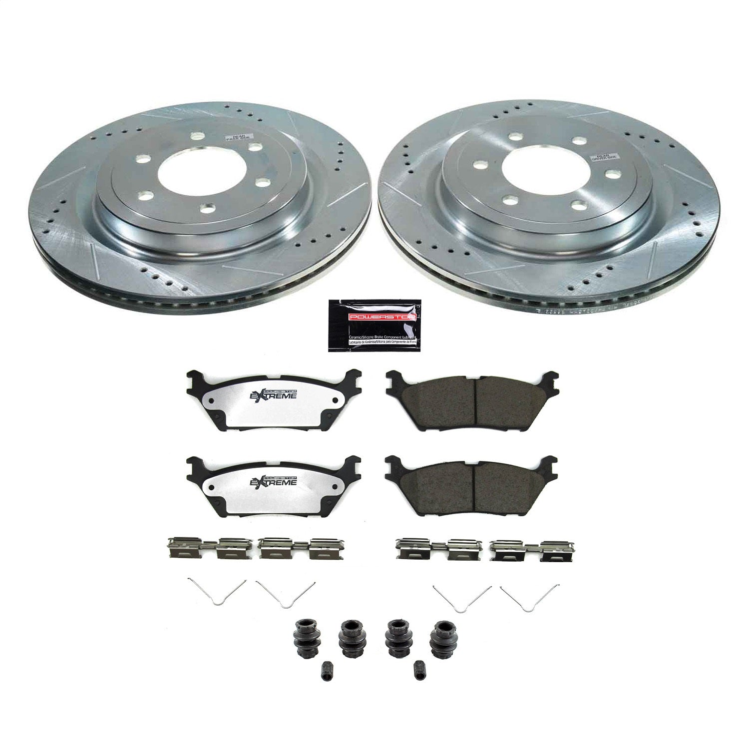 Power Stop 2021 Ford F-150 350mm Rear Z36 Truck & Tow Brake Kit
