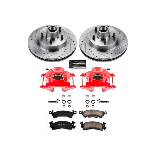 Power Stop 79-84 Cadillac DeVille Front Z23 Evolution Sport Brake Kit w/Calipers