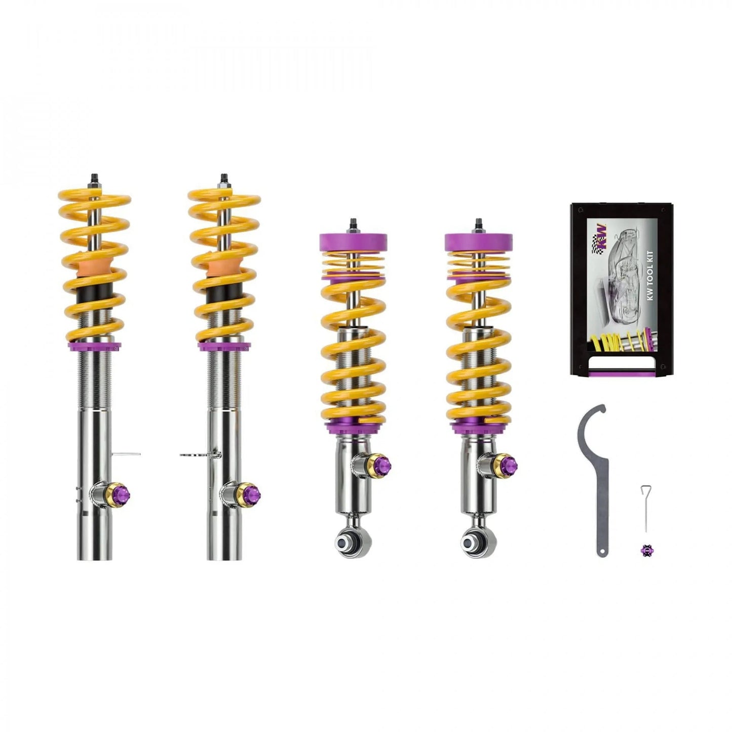 KW Suspension V4 Coilover Kit - BMW / F95 X5 M / F96 X6 M - ABS Auto Body