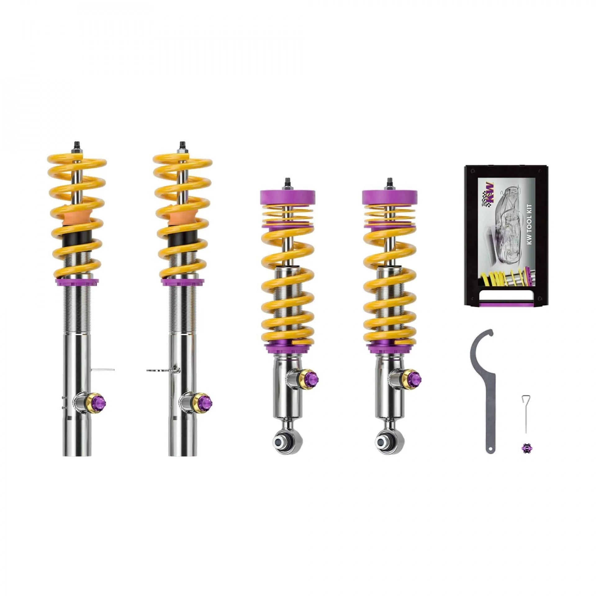 KW Suspension V4 Coilover Kit - BMW / F95 X5 M / F96 X6 M - ABS Auto Body