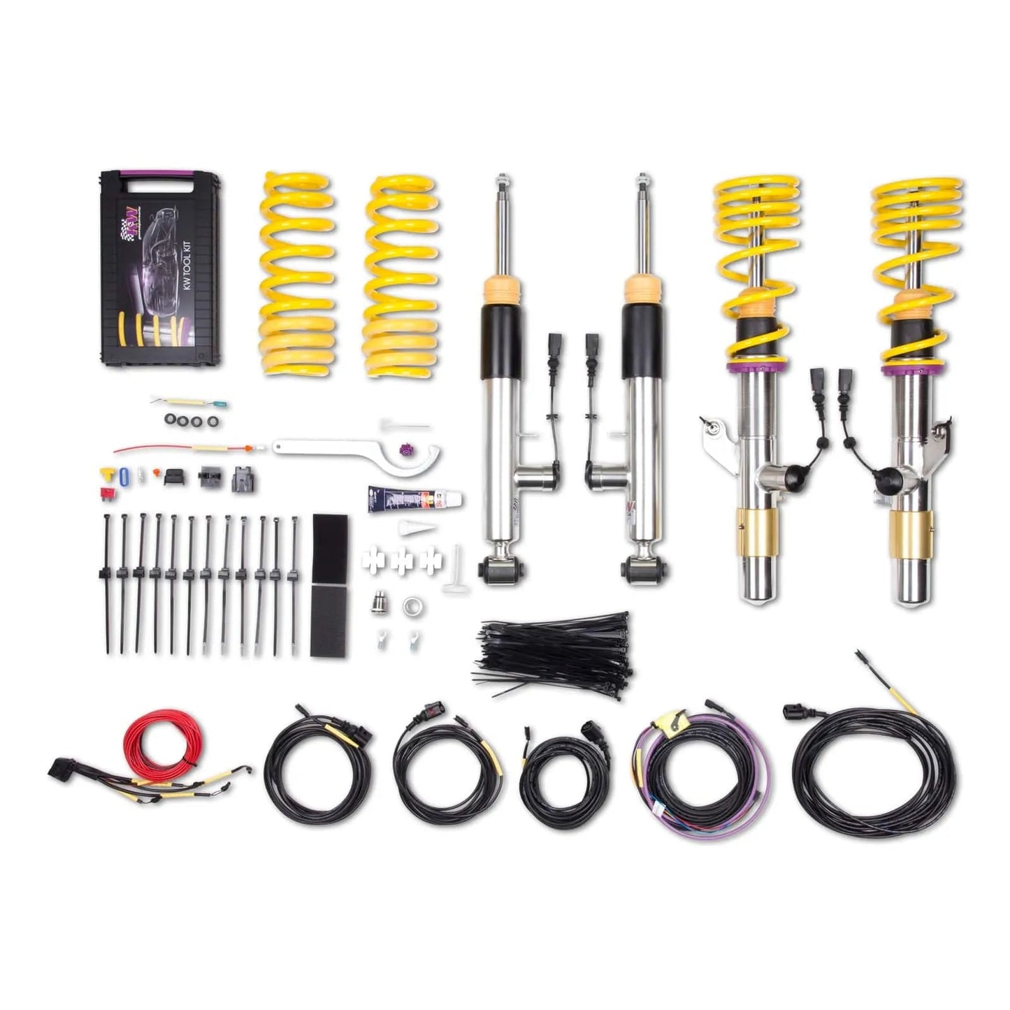 KW Suspensions KW DDC ECU Coilover Kit - BMW 3series F30 6 - Cylinder - ABS Auto Body