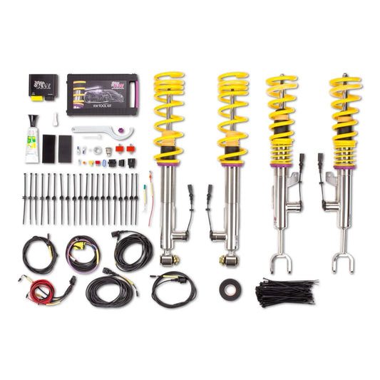 KW Suspensions KW DDC ECU Coilover Kit - BMW 5 Series (F10) 2WD without EDC - ABS Auto Body