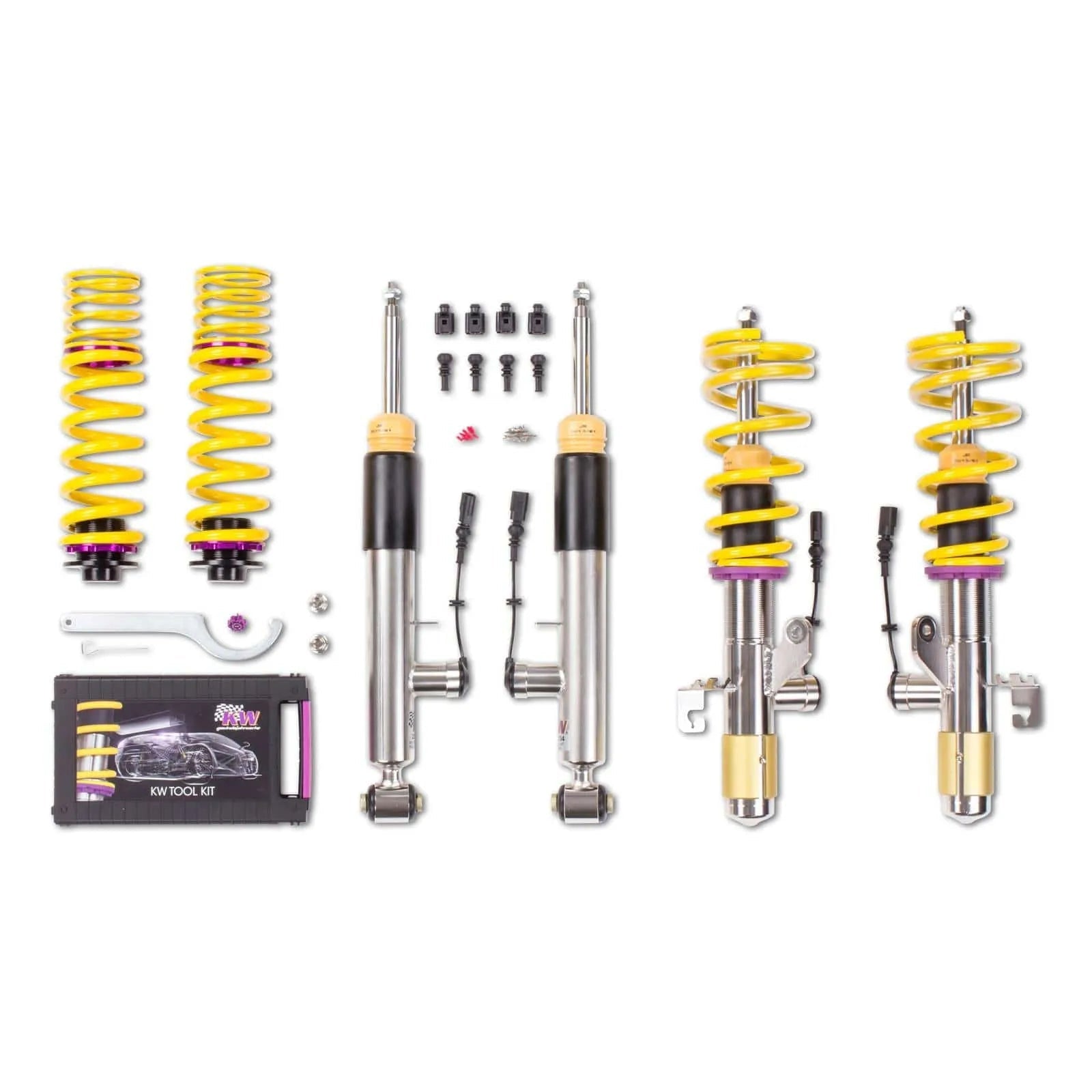 KW Suspensions KW DDC P&P Coilover Kit - BMW 2 Series Coupe AWD with EDC - ABS Auto Body
