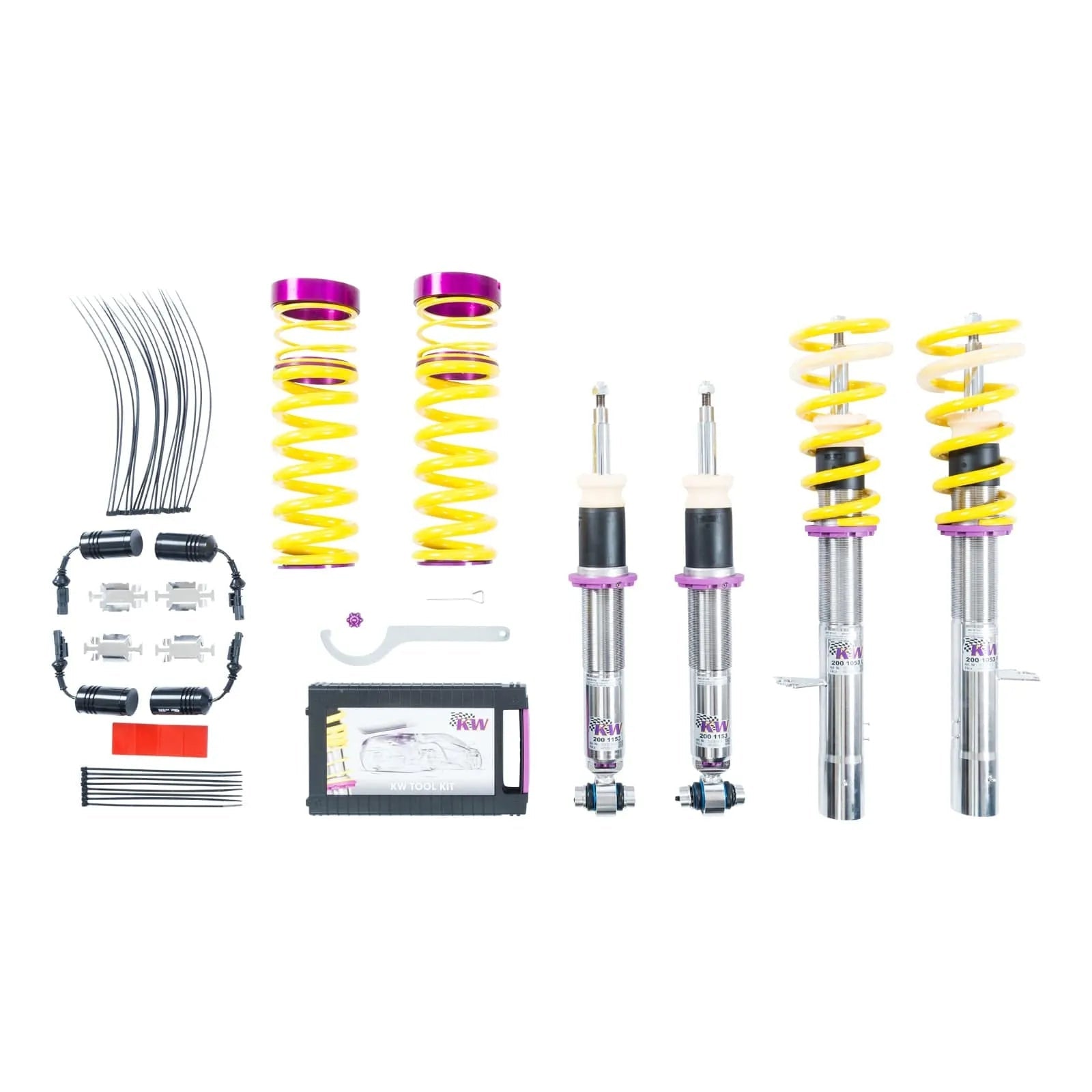 KW V3 Coilover Kit Bundle - BMW X5 (G05) with electronic dampers - ABS Auto Body