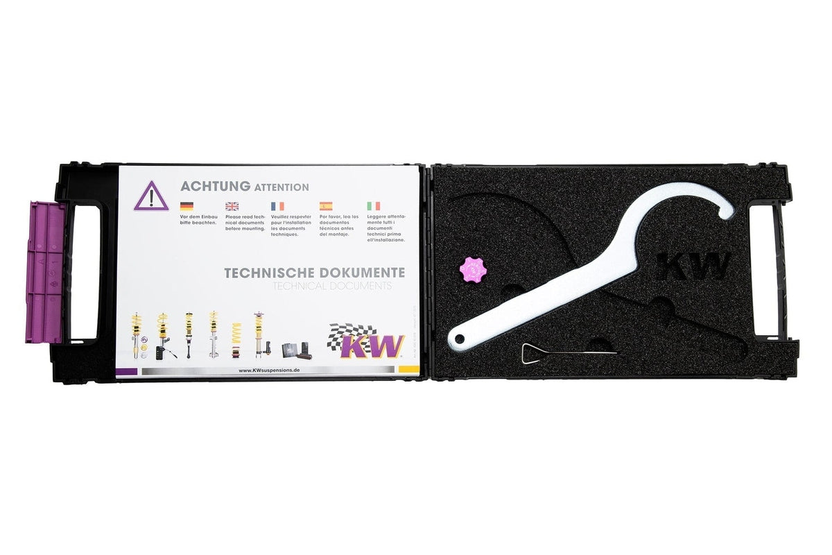 KW Variant 1 INOX Adjustable Coilover Kit - 2019-2023 BMW 330i xDrive Sedan