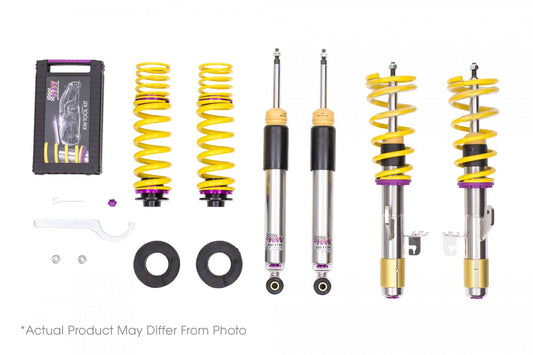 KW Suspensions KW V3 Coilover Kit Bundle - BMW 4 Series Coupe; 430i 4WD xDrive; with electronic dampers
