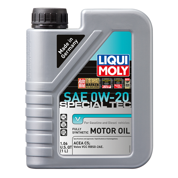 LIQUI MOLY 1L Special Tec V Motor Oil 0W-20 (20198)
