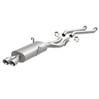 Magnaflow Cat Back Exhaust; Dual Straight Driver Side Rear Exit | 1987-1991 BMW 325 (16535)