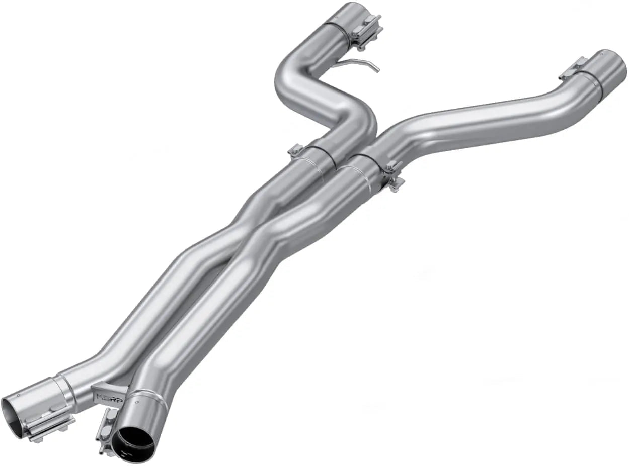 MBRP 3" Stainless Steel Resonator Bypass (X - Pipe) - BMW / G80 / G82 / M3 / M4 - ABS Auto Body