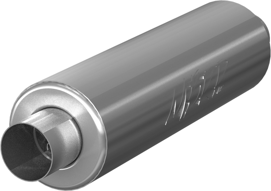 MBRP Universal 3in ID Inlet/Outlet 26in Single Chambered Muffler Aluminum (NO DROPSHIP)