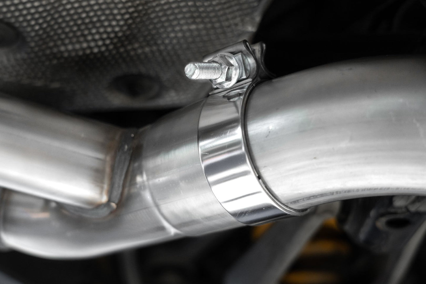 MBRP Stainless Steel 3" Resonator-Back - Quad Outlet w/ Carbon Fiber Tips | 2019-2021 BMW M2 (S45023CF)