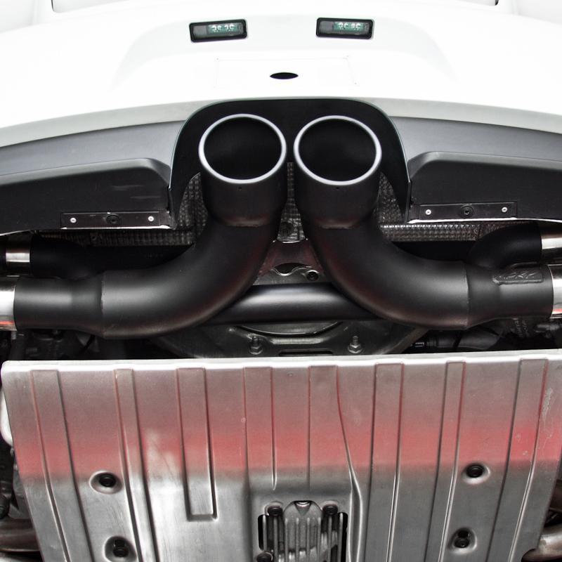 MBRP Center Muffler Bypass | 2014-2019 Porsche 911 GT3/GT3RS (S7607BLK)