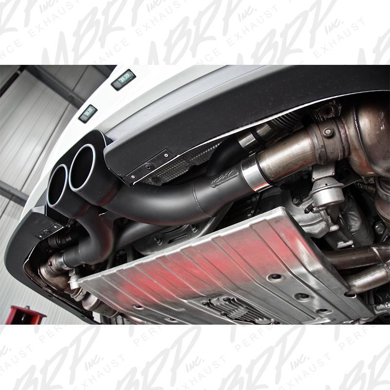 MBRP Center Muffler Bypass | 2014-2019 Porsche 911 GT3/GT3RS (S7607BLK)