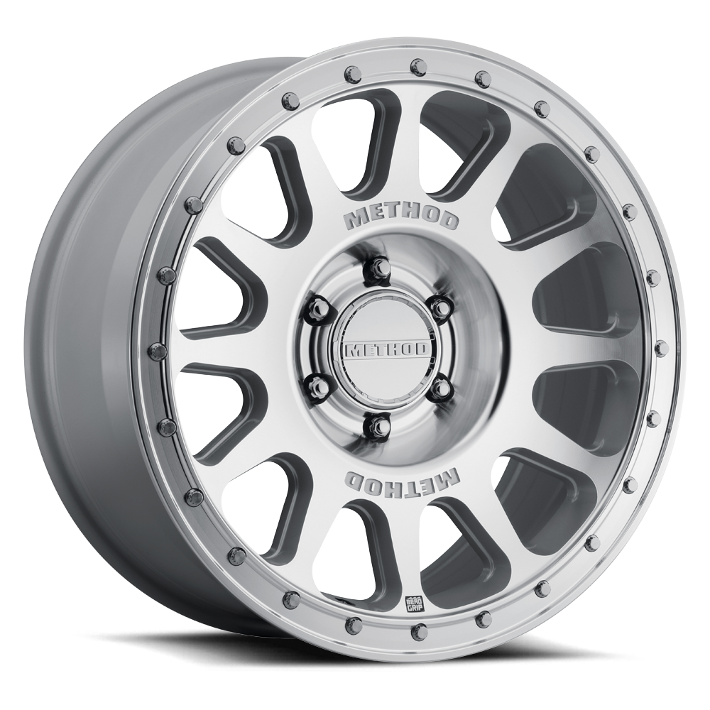 Method MR709 HD Bead Grip 20x 9in / ET12 / 6x135 BP / 87mm Bore - Machined Wheel