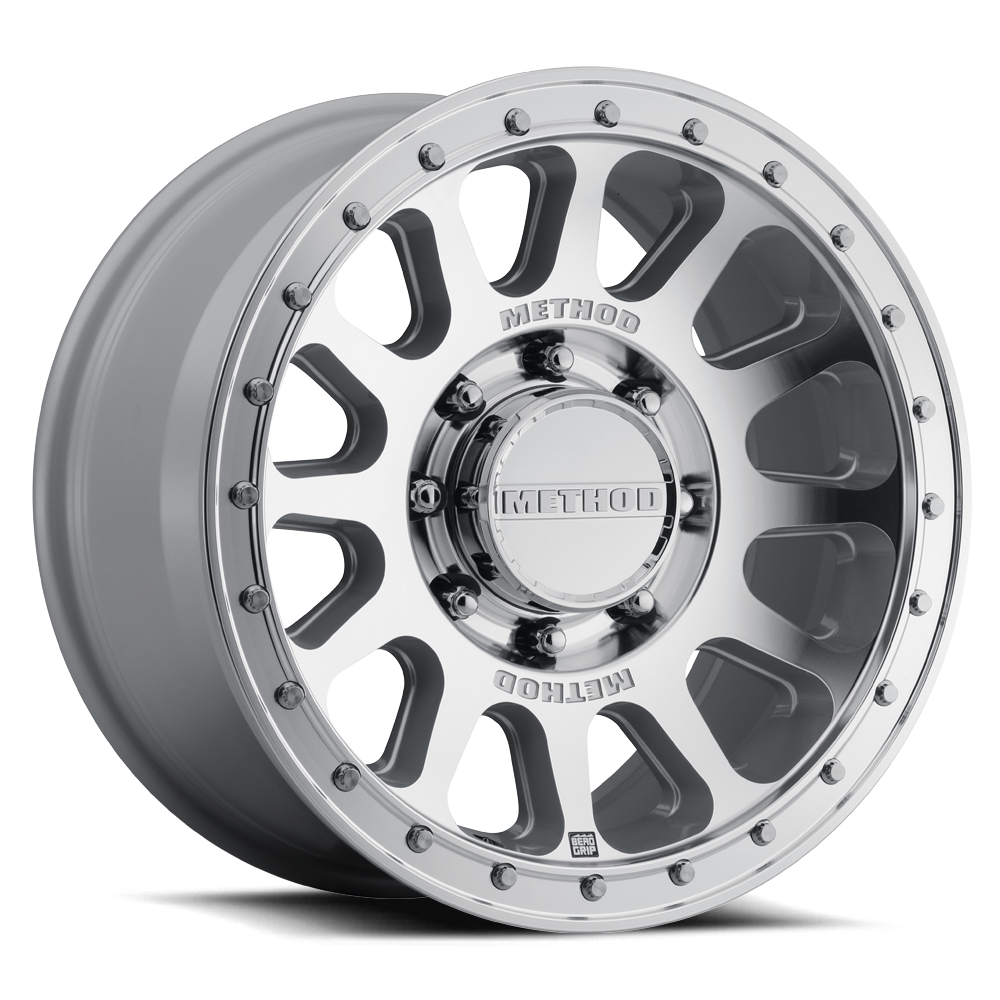 Method MR709 HD Bead Grip 18x 9in / ET12 / 8x170 BP / 125mm Bore - Machined Wheel