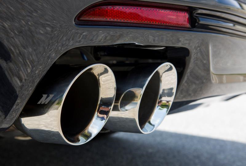 Mishimoto 2016+ Chevrolet Camaro SS Quad-Tip Pro Axle-Back Exhaust w/ Polished Tips