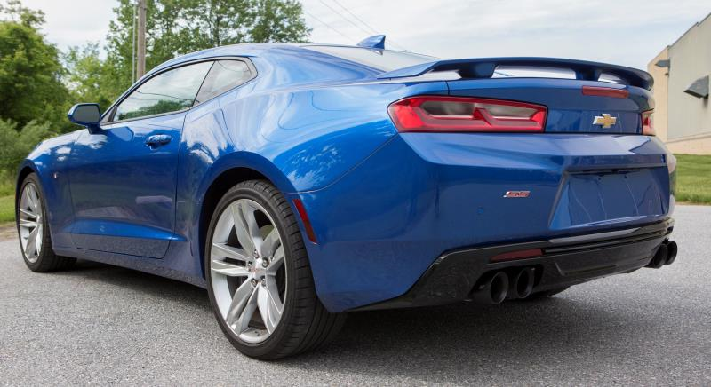 Mishimoto 2016+ Chevrolet Camaro SS Quad-Tip Pro Axle-Back Exhaust w/ Polished Tips