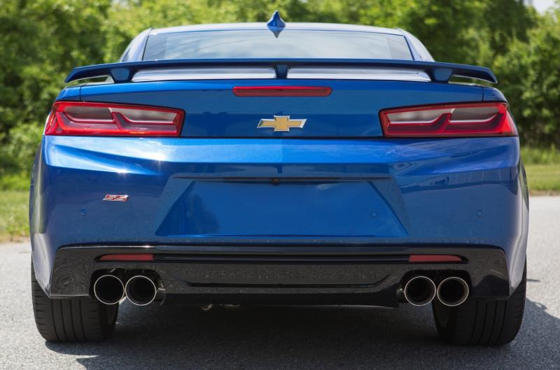 Mishimoto 2016+ Chevrolet Camaro SS Quad-Tip Pro Axle-Back Exhaust w/ Polished Tips