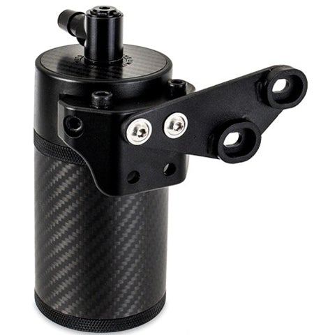 Mishimoto 2020+ Chevrolet Corvette C8 Baffled Oil Catch Can Kit (PCV Side) - Carbon Fiber