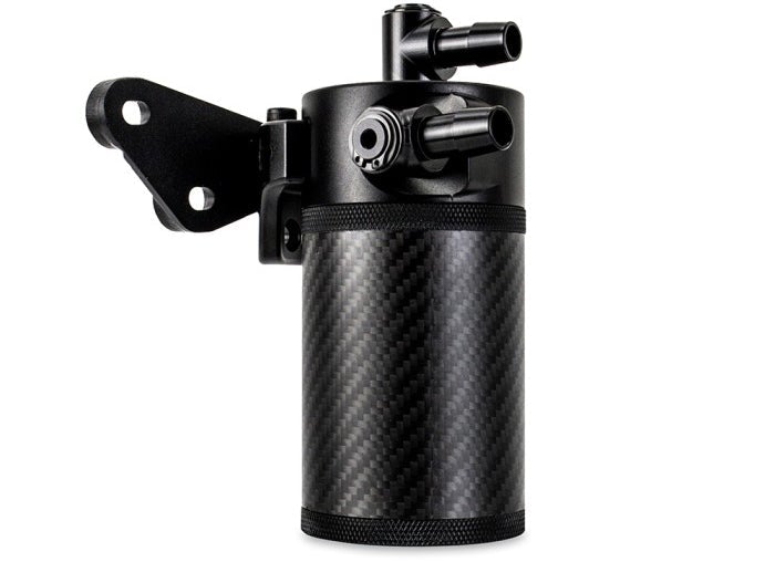 Mishimoto 2020+ Chevrolet Corvette C8 Baffled Oil Catch Can Kit (PCV Side) - Carbon Fiber